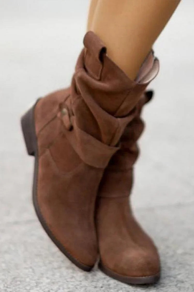 Cléa™ | Botines de ante suave