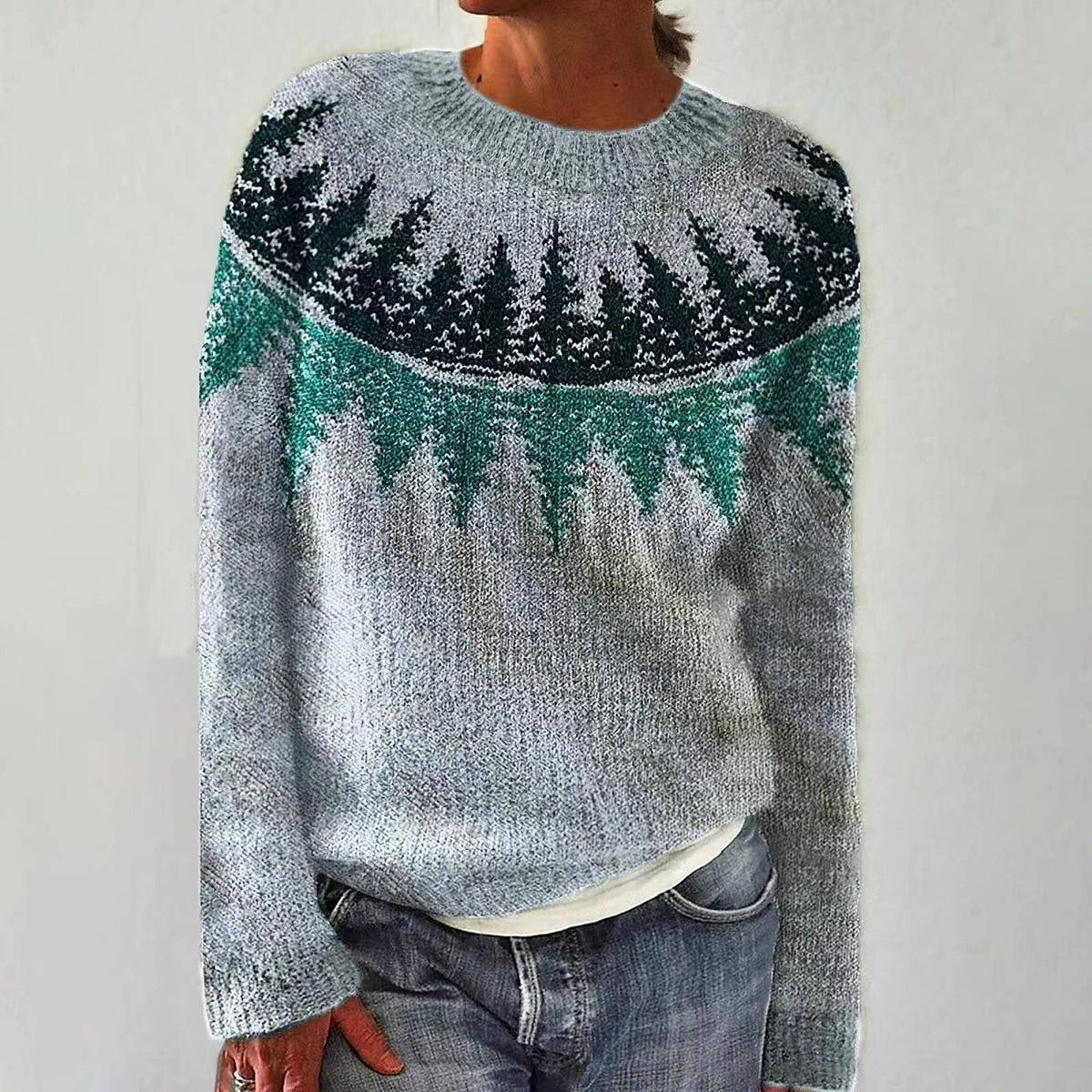 Wuna™ - Suéter retro acogedor
