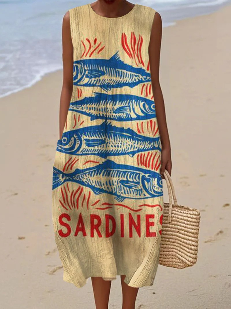 Caprina - Elegant Casual Dress