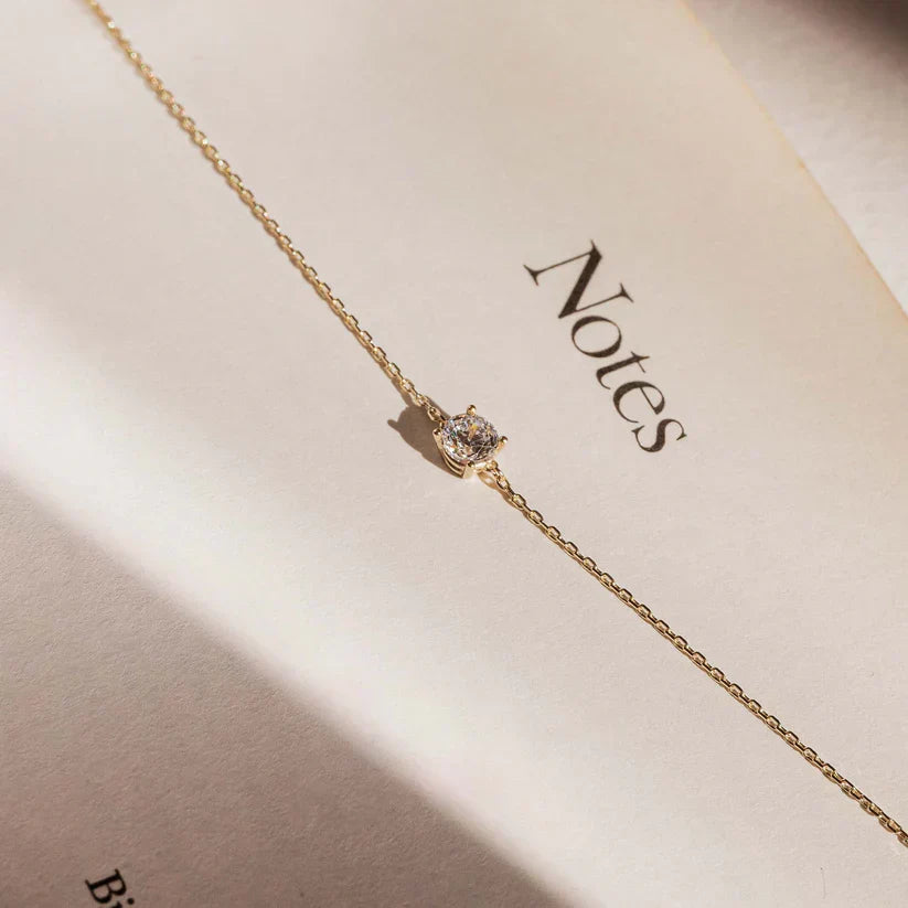 Moissanite Stone Bracelet Cléa