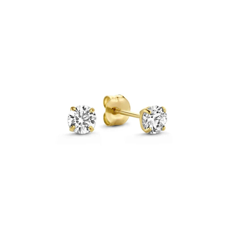 Earrings with Larmes de Lune stones