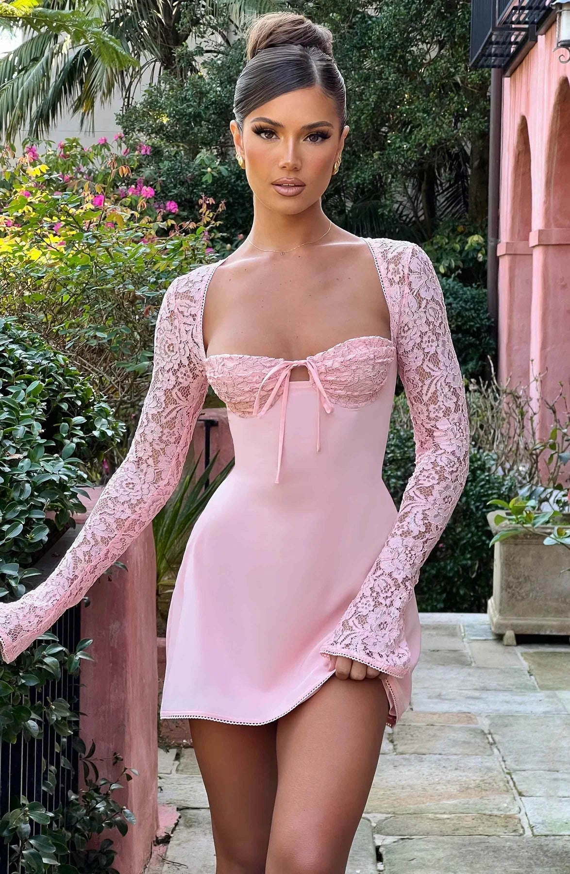 Qiana™ | Ruched Mini