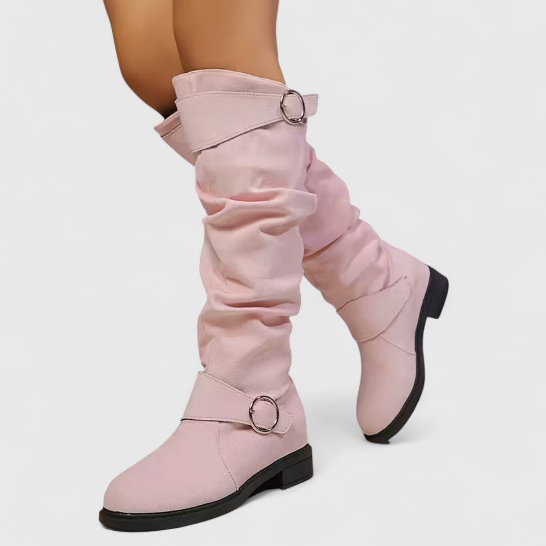 Aura | Gentle Elegance Knee High Boots