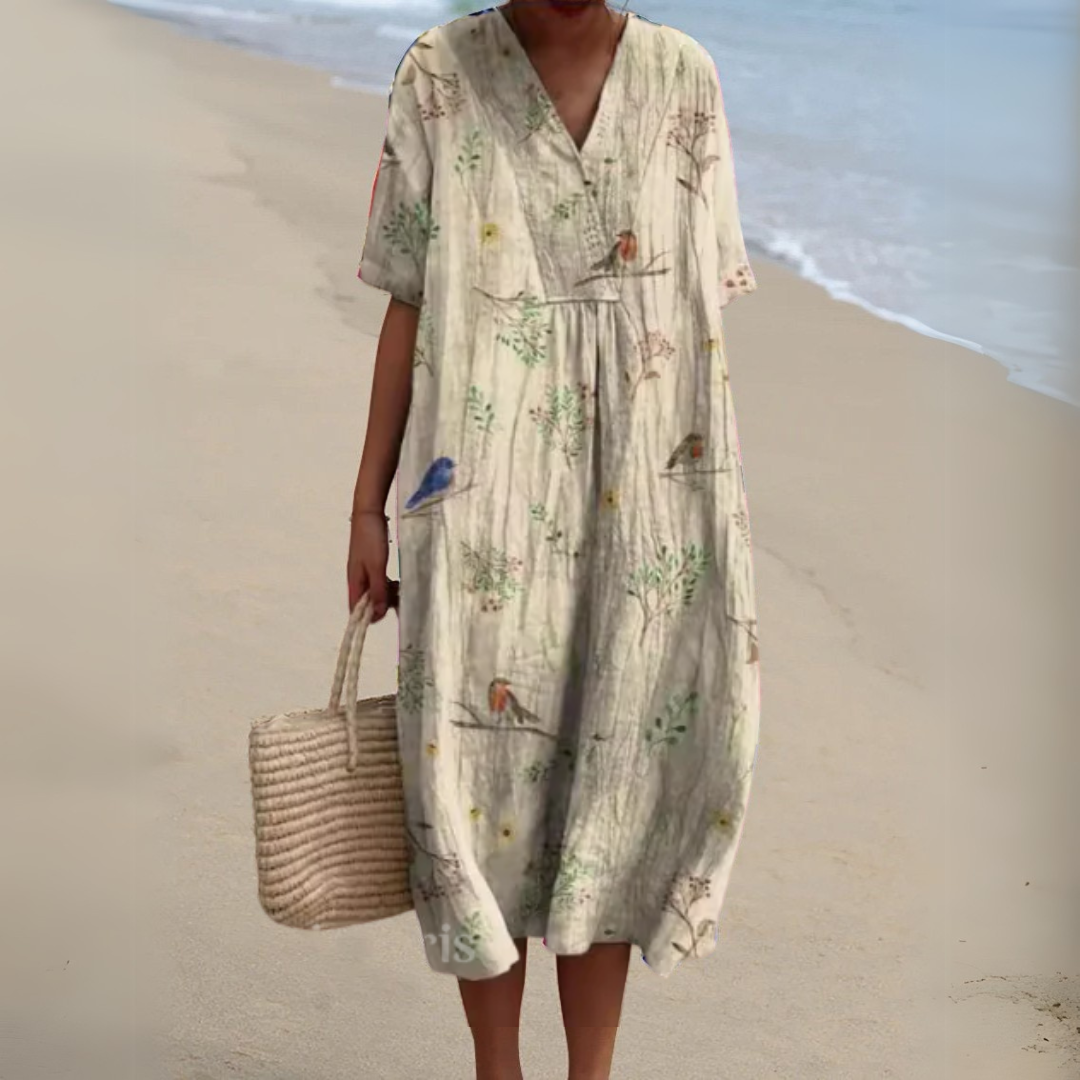 Audrey - Elegant Floral Dress