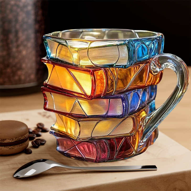Handmade 3D Reading Pleasure Mug