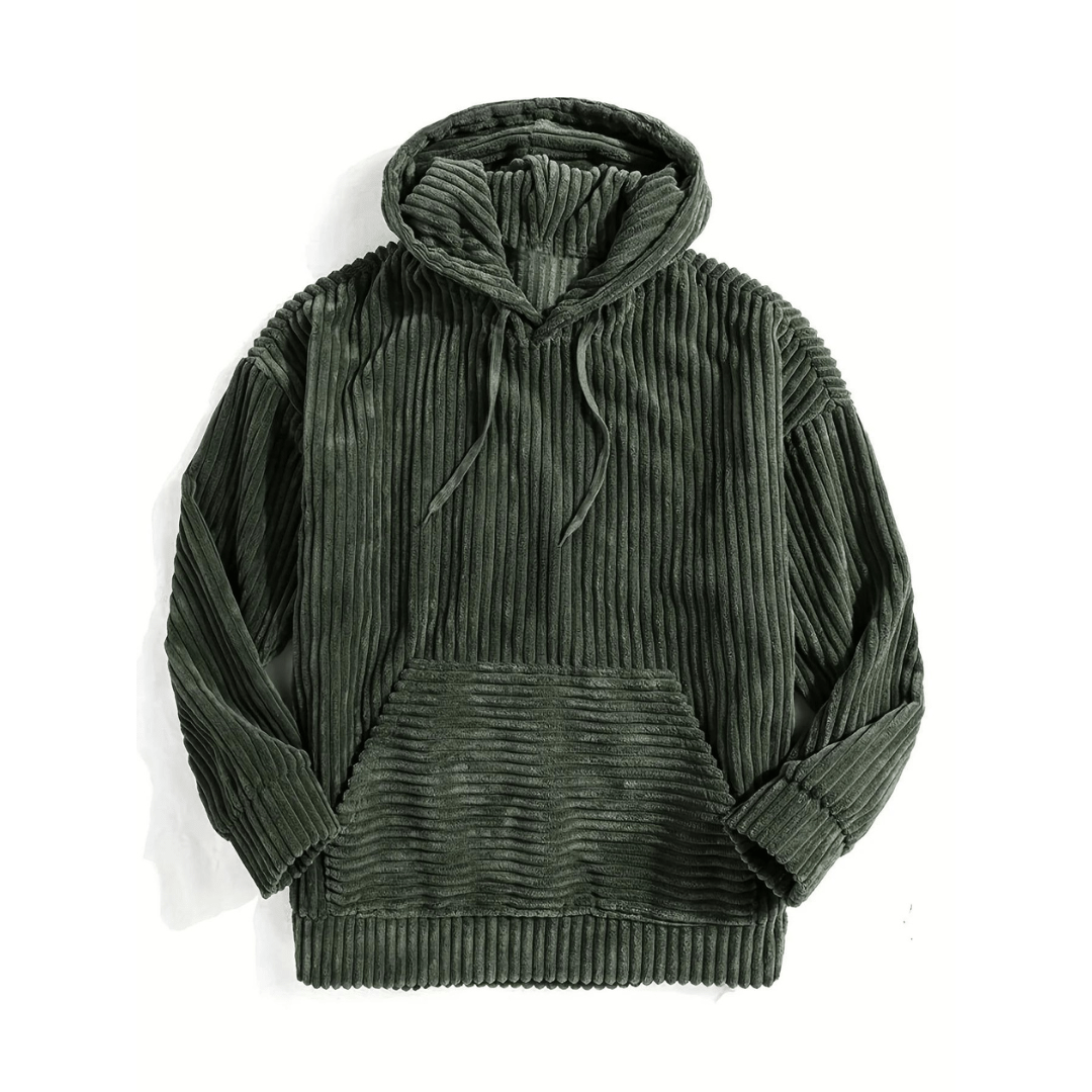 Sudadera con capucha de pana Aspen de Noah Harding Birch&Co