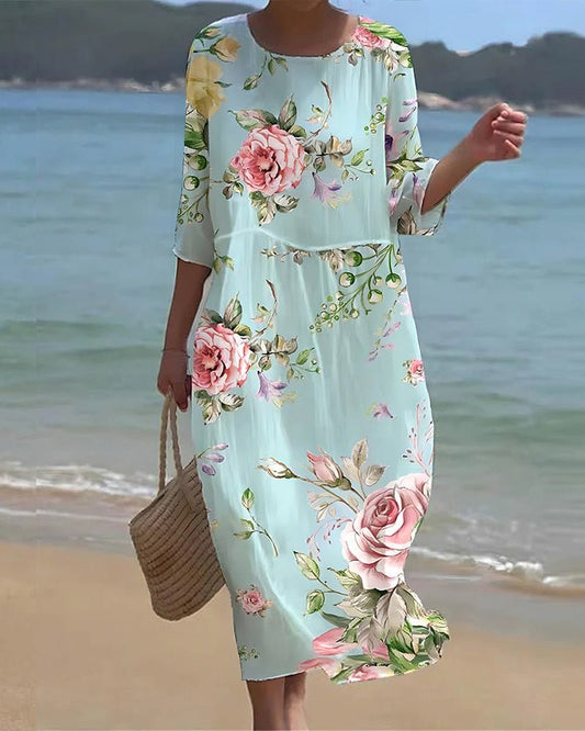 Kee | Sunset Flower Dress