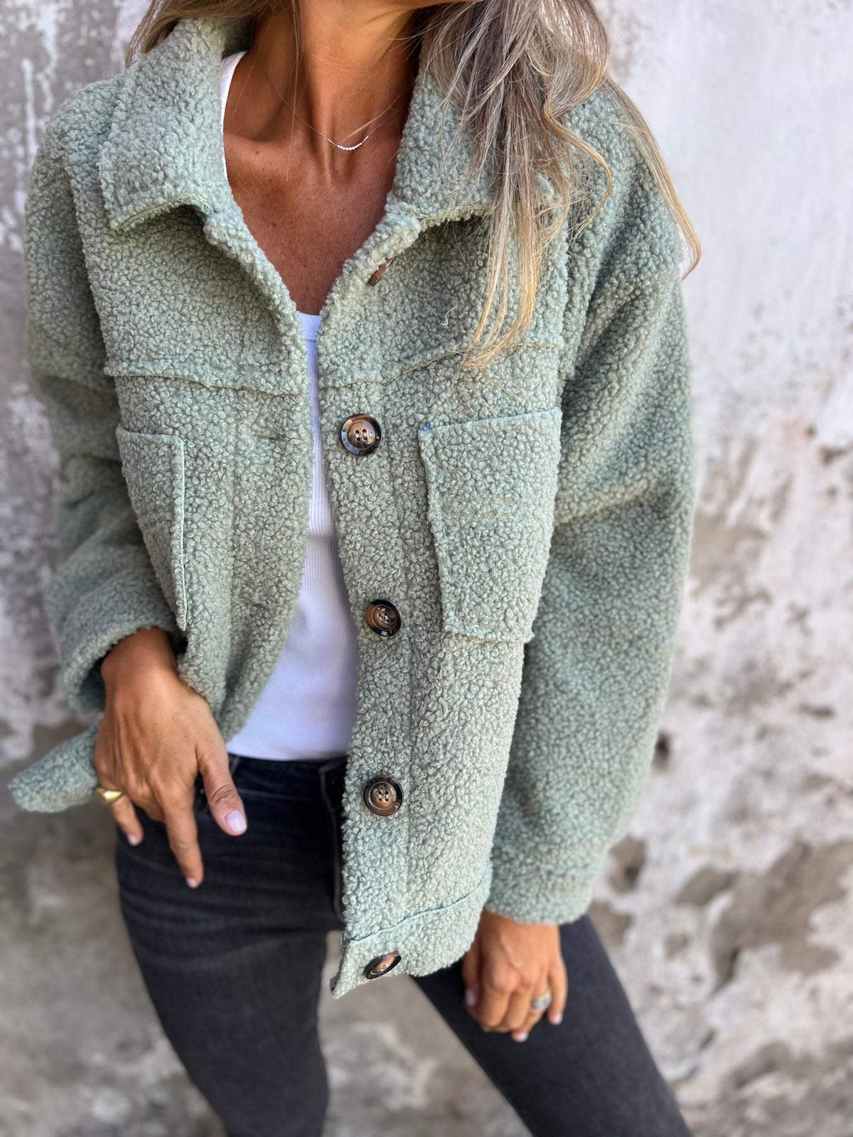 Lila | Stylish Teddy Jacket