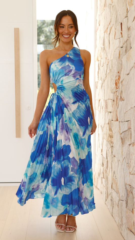 Sienna™ | Elegante vestido largo con aberturas 