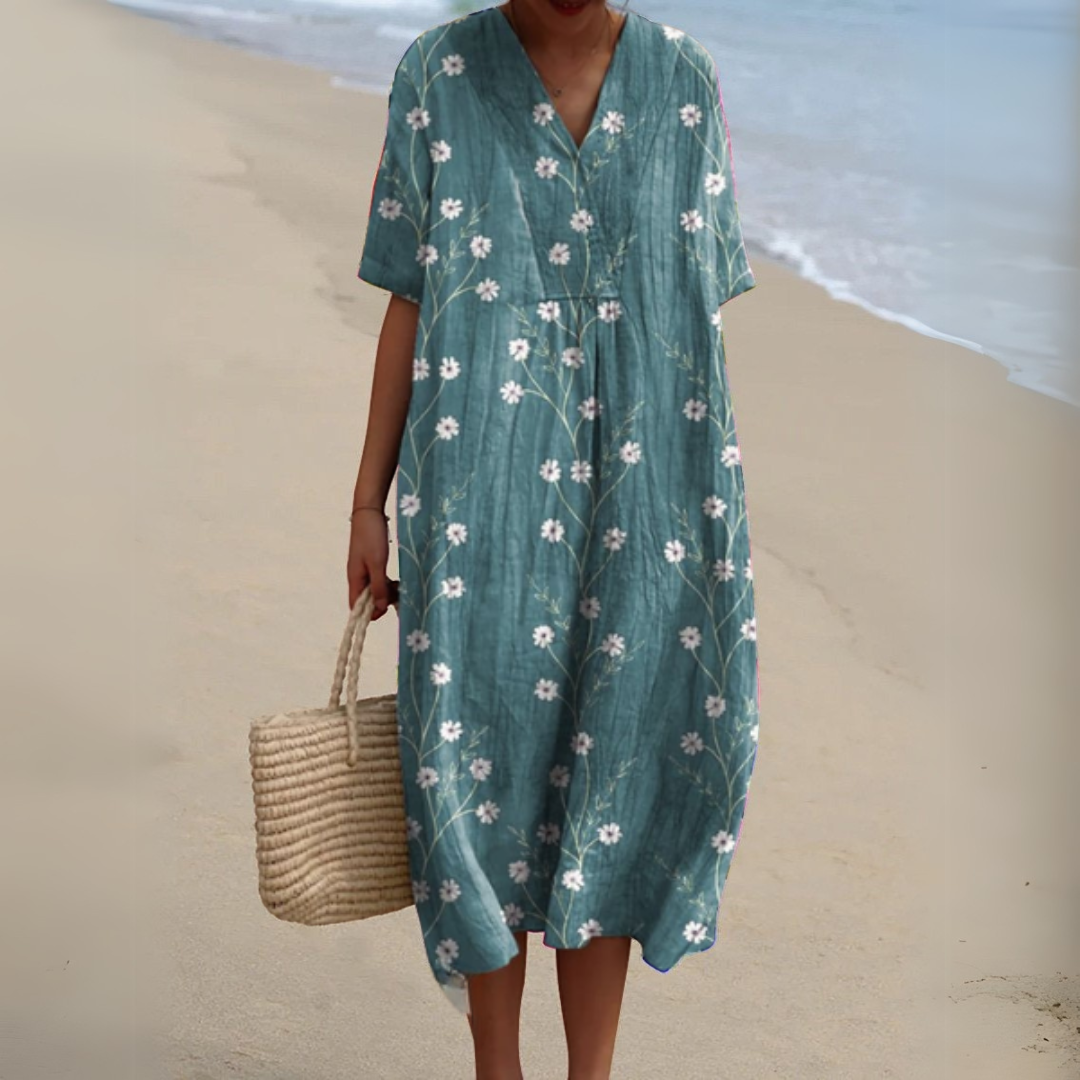 Audrey - Elegant Floral Dress