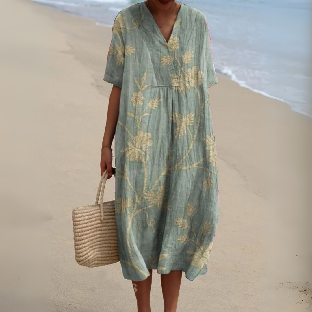 Audrey - Elegant Floral Dress