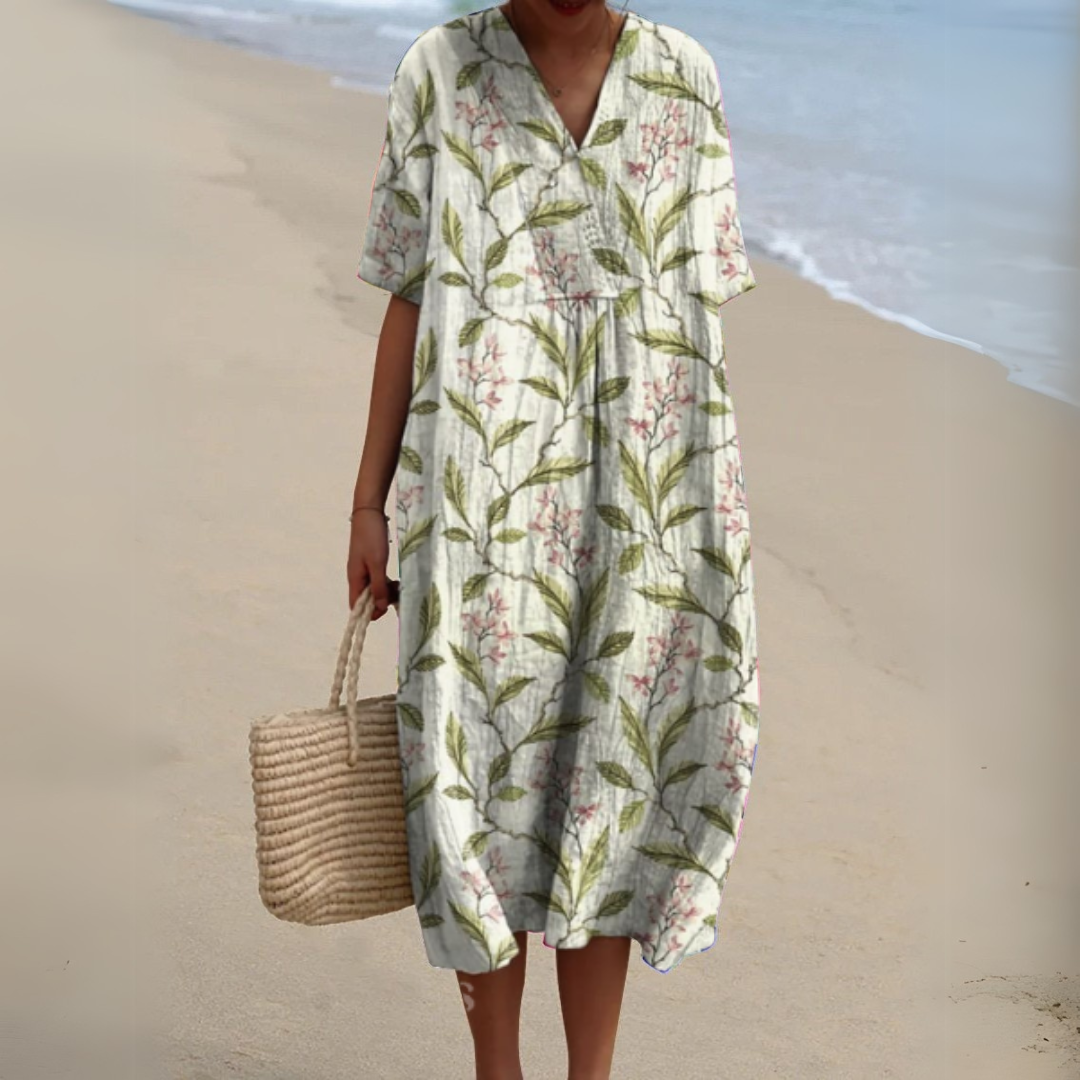 Audrey - Elegant Floral Dress