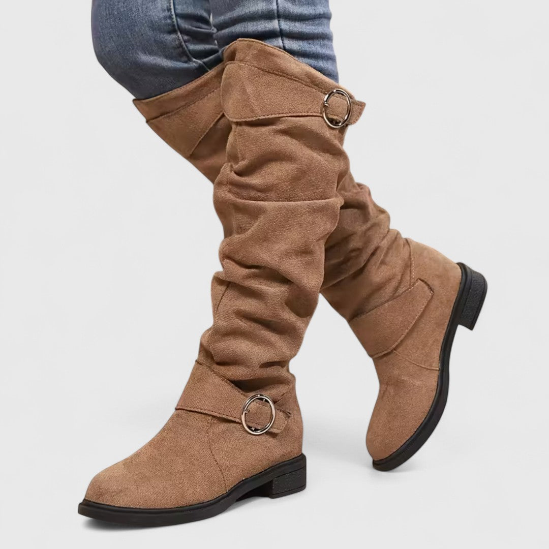 Aura | Gentle Elegance Knee High Boots