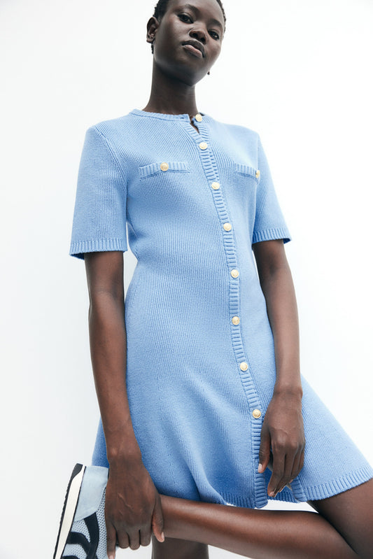 Carolina™ | Pleated Mini Dress