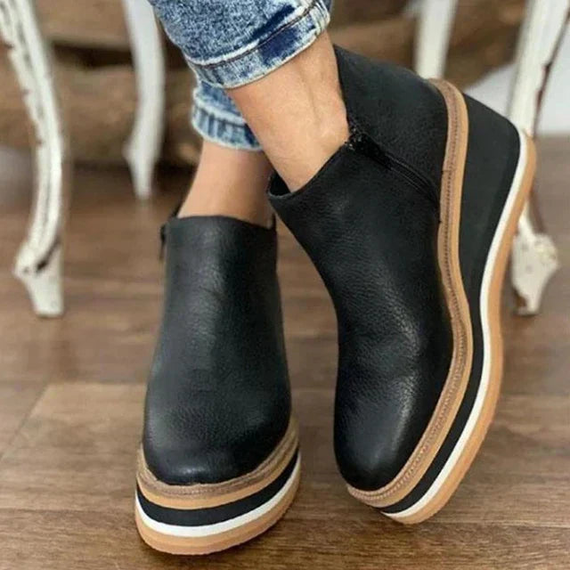 Elara™ - Botines con plataforma Elevate