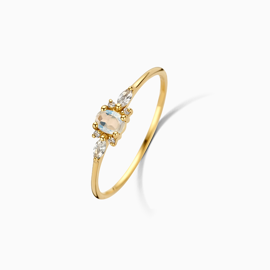Musa Ring in Moonstone