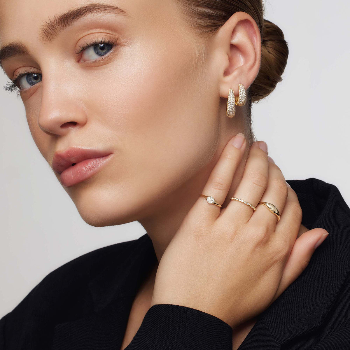 Dome Diamond Ring