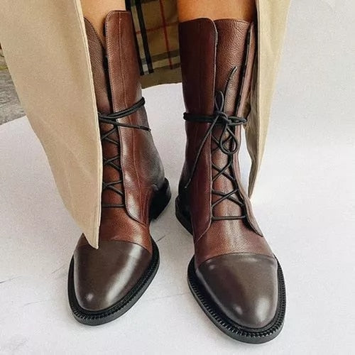 Scarlett™ - Elegantes botines de piel