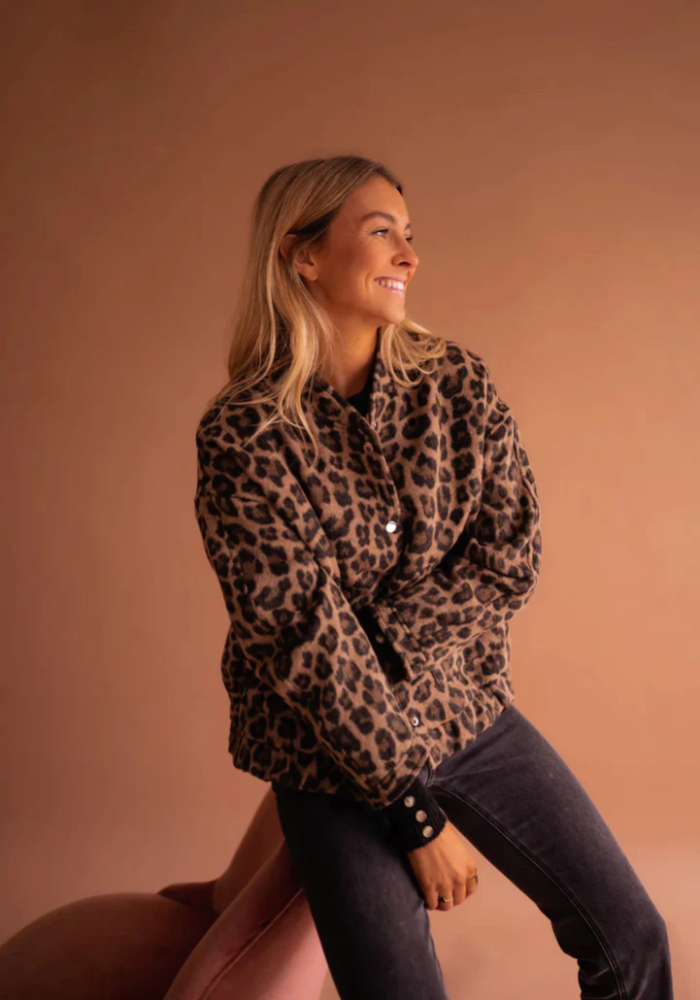 Mia™ | Bold Leopard Jacket