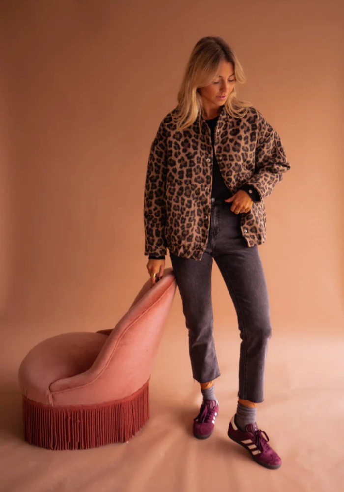 Mia™ | Bold Leopard Jacket