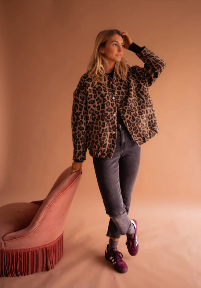 Mia™ | Bold Leopard Jacket