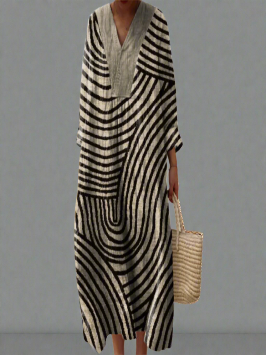 Ester | Elegant Abstract Dress