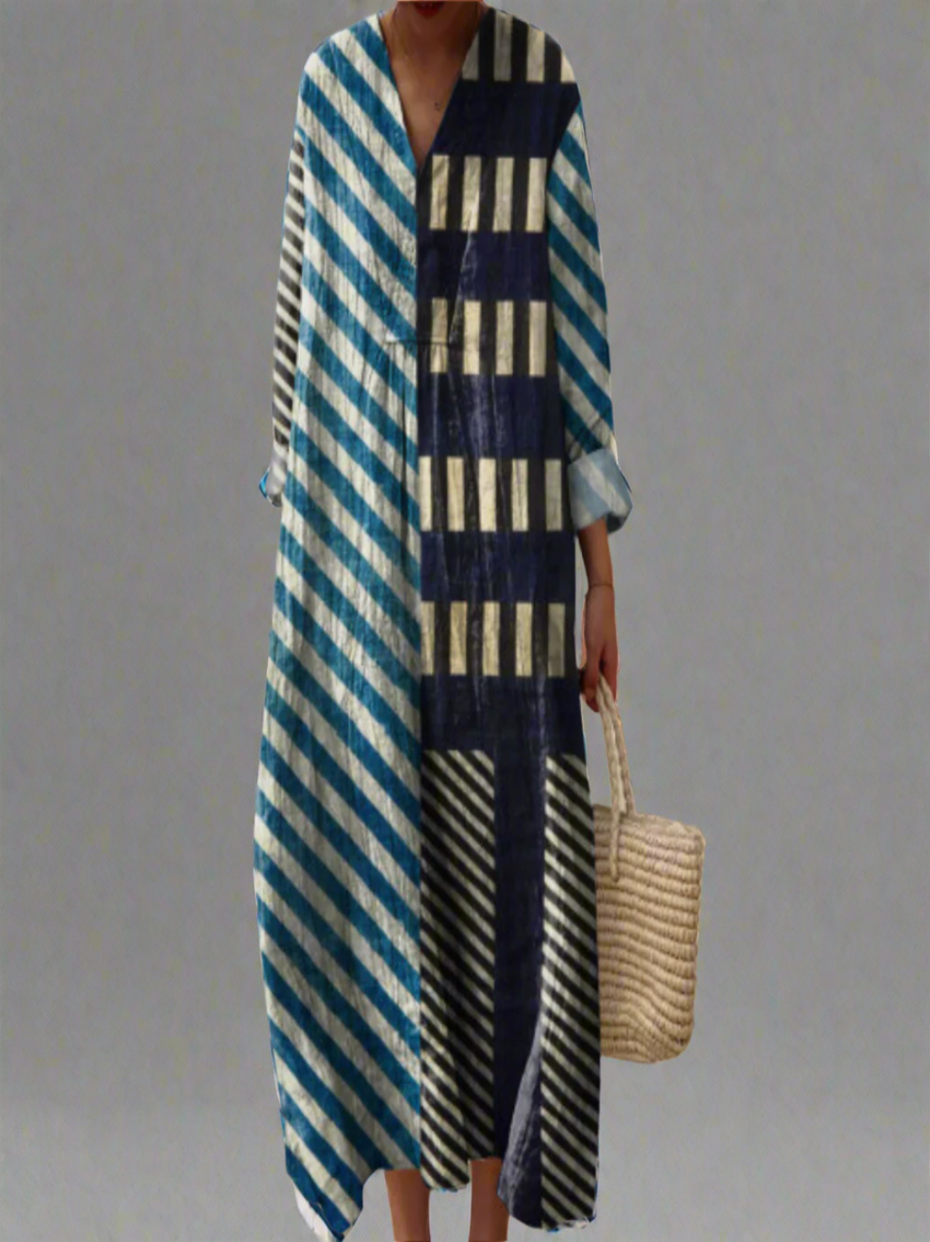 Lita | Elegant Abstract Dress