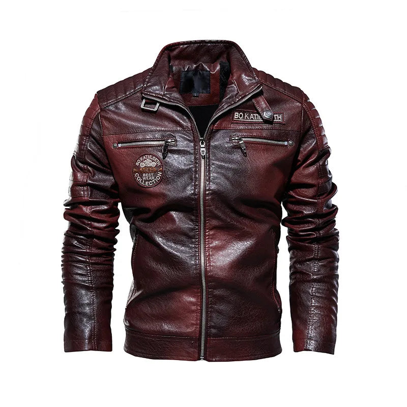 Chaqueta de cuero Roadster