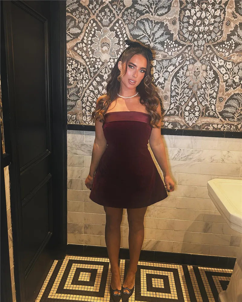 Feminova™ | Off Shoulder Mini Dress