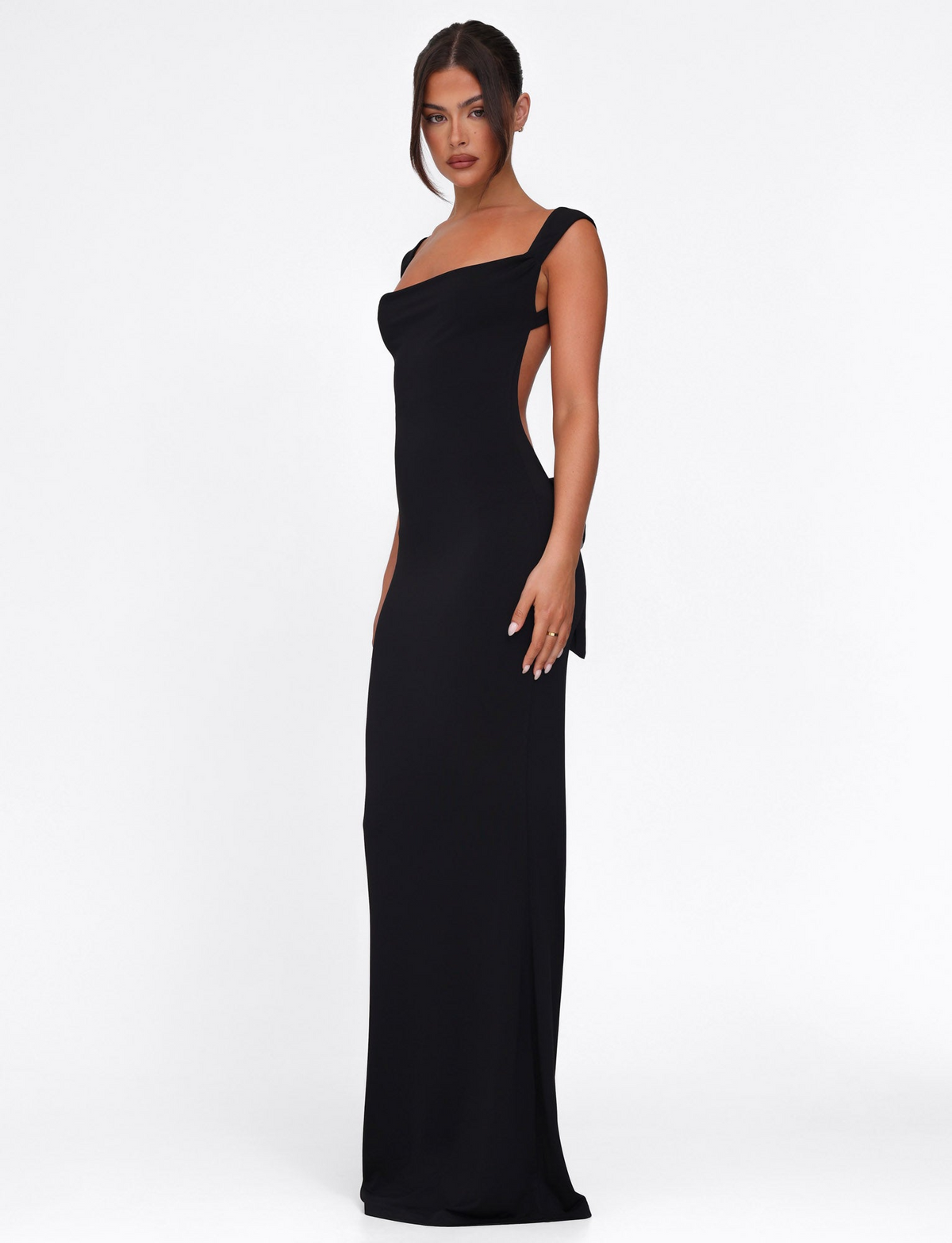 Danira™ | Elegant Bow Maxi Dress