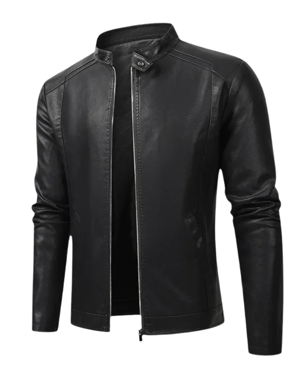 Max Men's Biker Leather Jacket