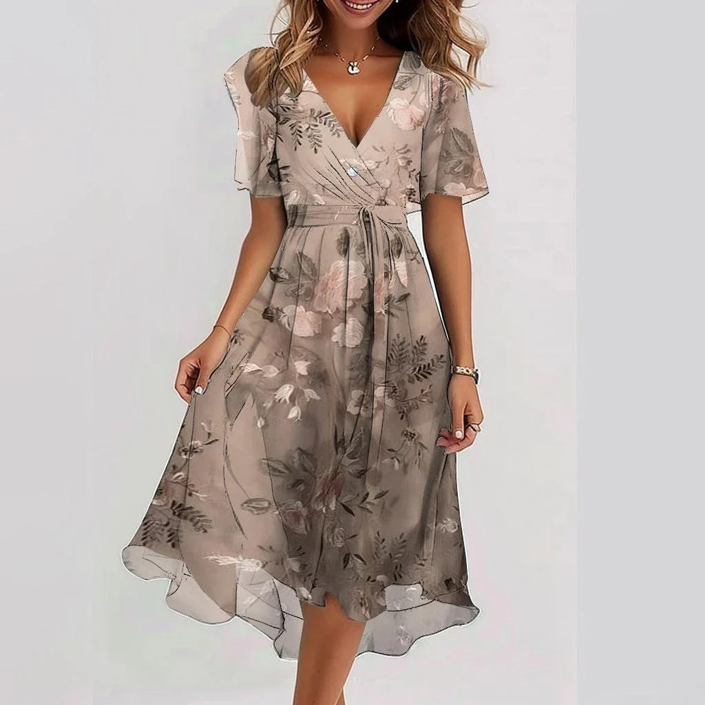 Lena | Vestido de manga corta