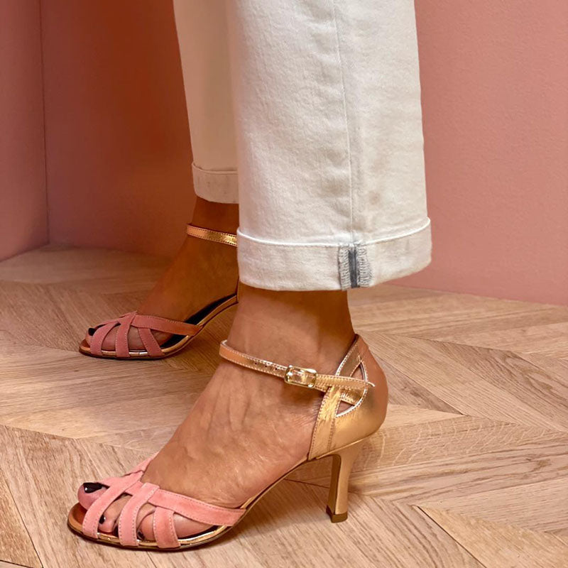 Calista™ | High Heeled Open Toe Sandals