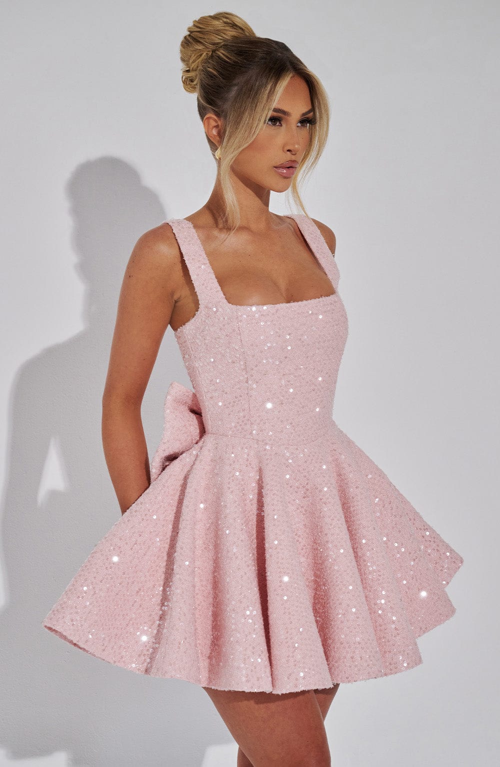 Violetta™ | Bow Tie Mini Dress