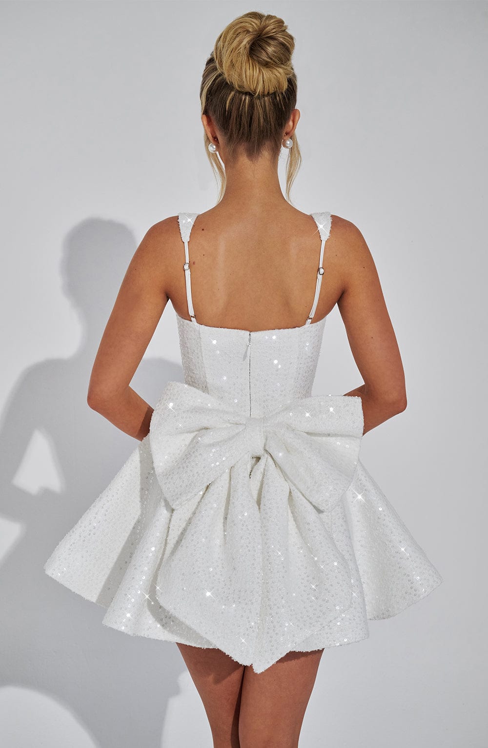 Violetta™ | Bow Tie Mini Dress