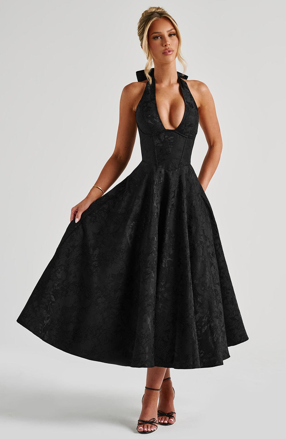 Celestia™ | Romantic Midi Dress
