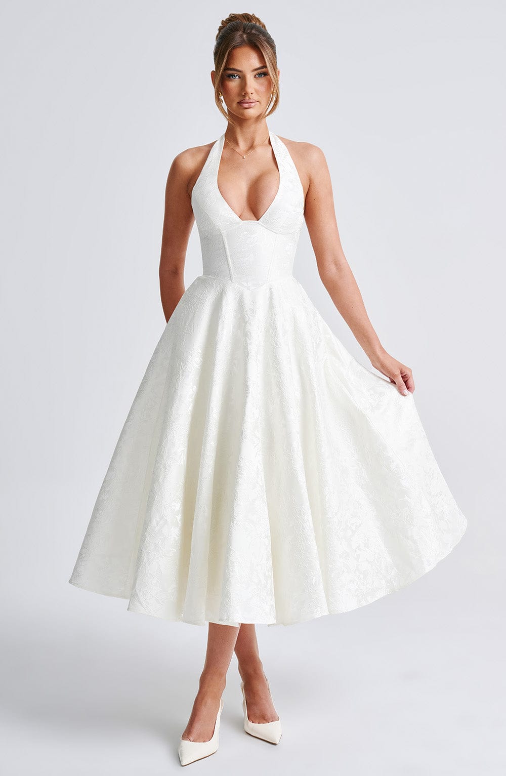 Celestia™ | Romantic Midi Dress