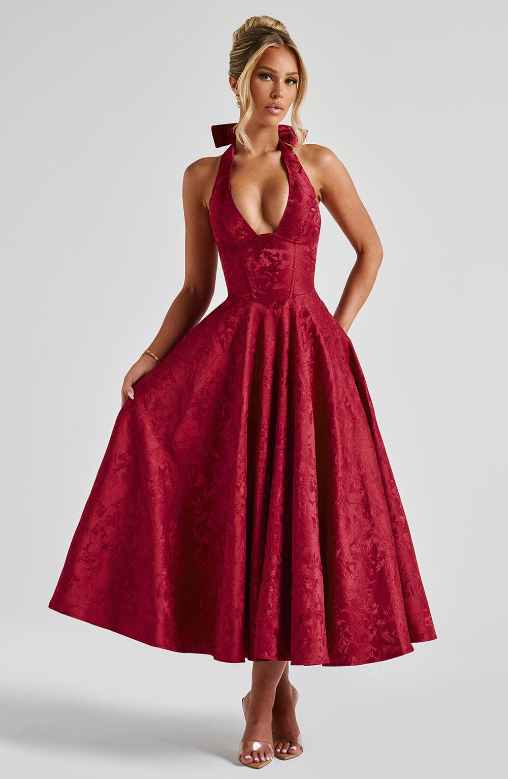 Celestia™ | Romantic Midi Dress