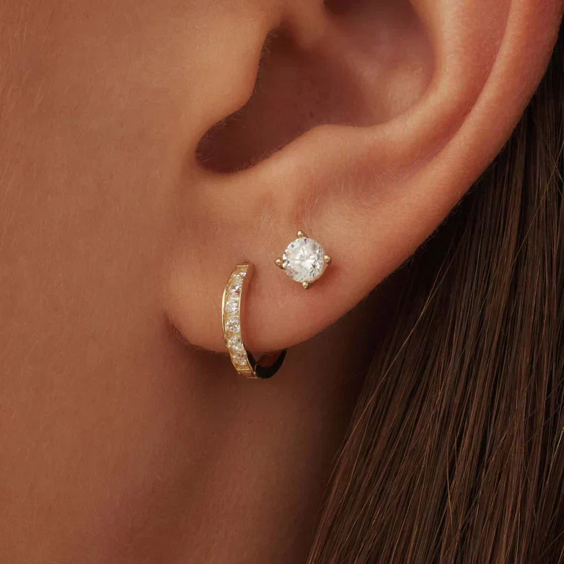 Juego de pendientes de piedra Dara Brillane