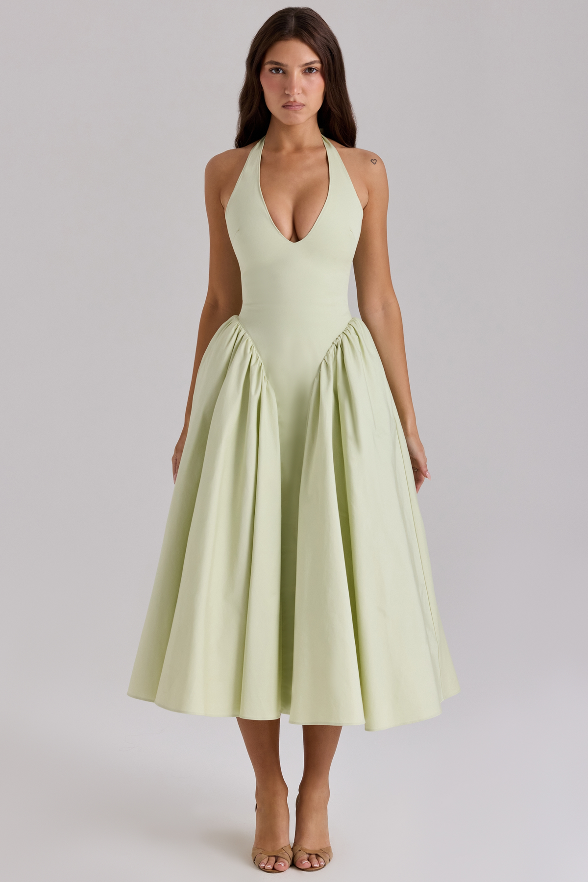 Zinnia™ | Ruched Midi Dress