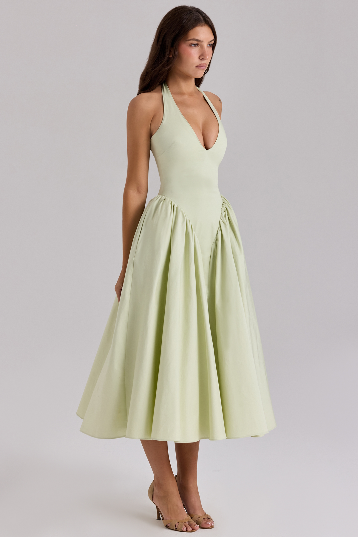 Zinnia™ | Ruched Midi Dress
