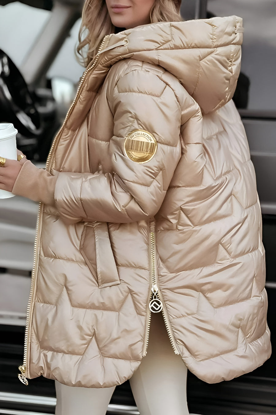 Aureli | Elegant Hooded Coat