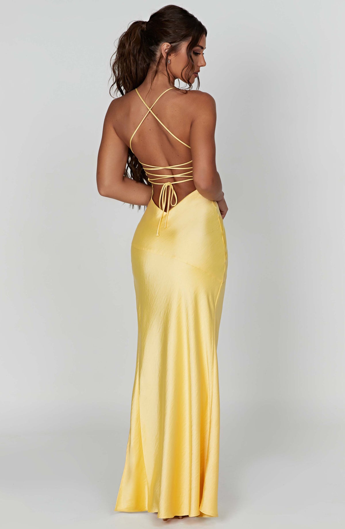 Meliva™ | High Split Maxi Dress