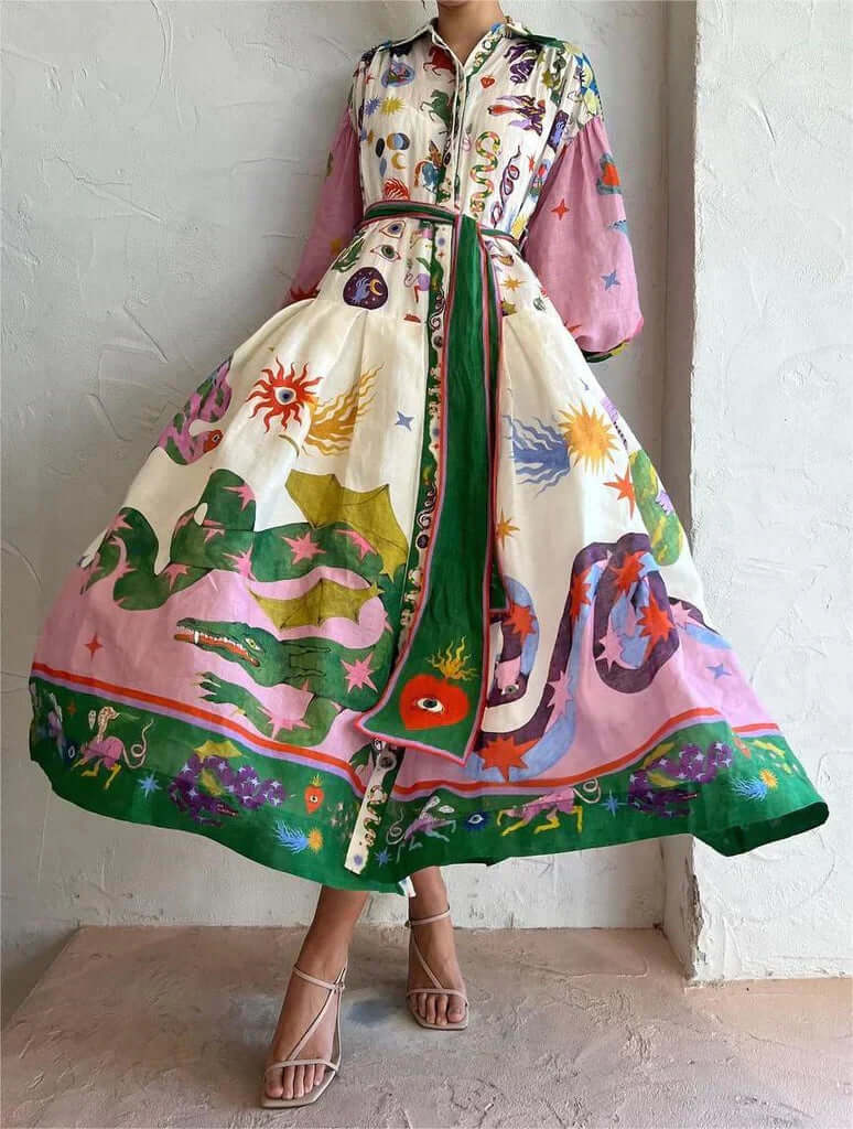 Dorna | Italian Maxi Dress