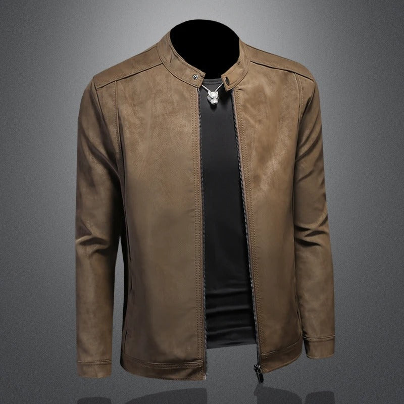 Chaqueta de cuero de alta calidad