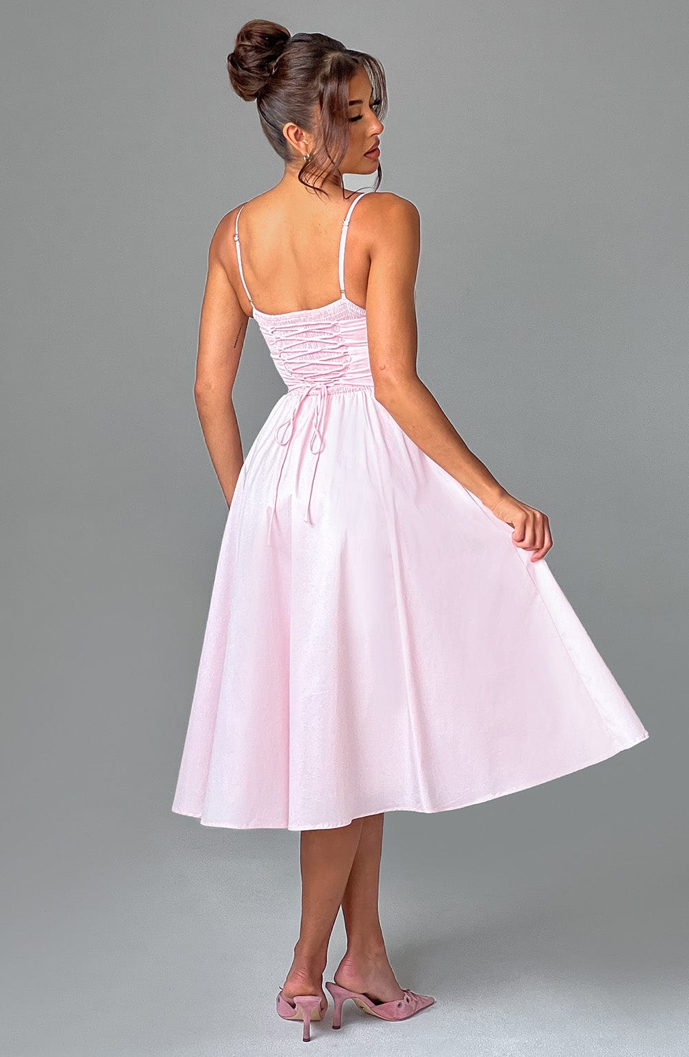 Grace™ | Corset Midi Dress