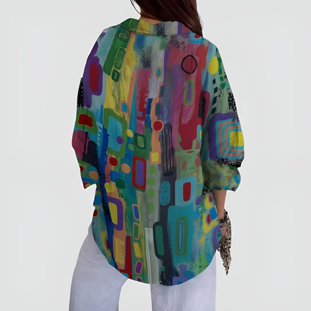 Blusa Edna™ Artistic Bloom