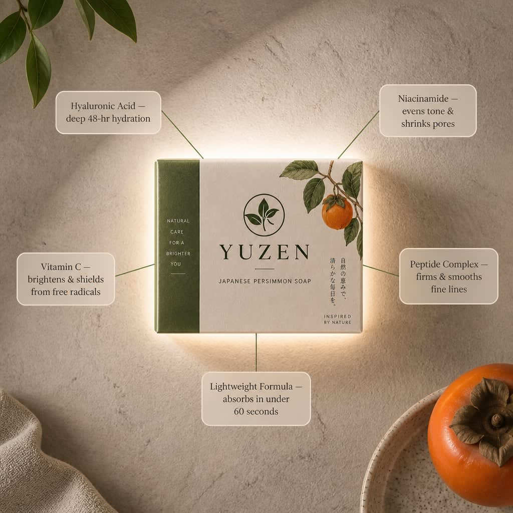 Yuzen Persimmon Soap
